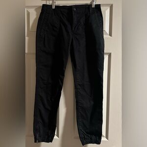 Vince Woman’s Utility Black Jogger Pants